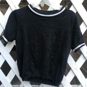 Brandy Melville Black & White Top
